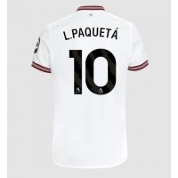 Dres West Ham United Lucas Paqueta #10 Gostujuci 2023-24 Kratak Rukav